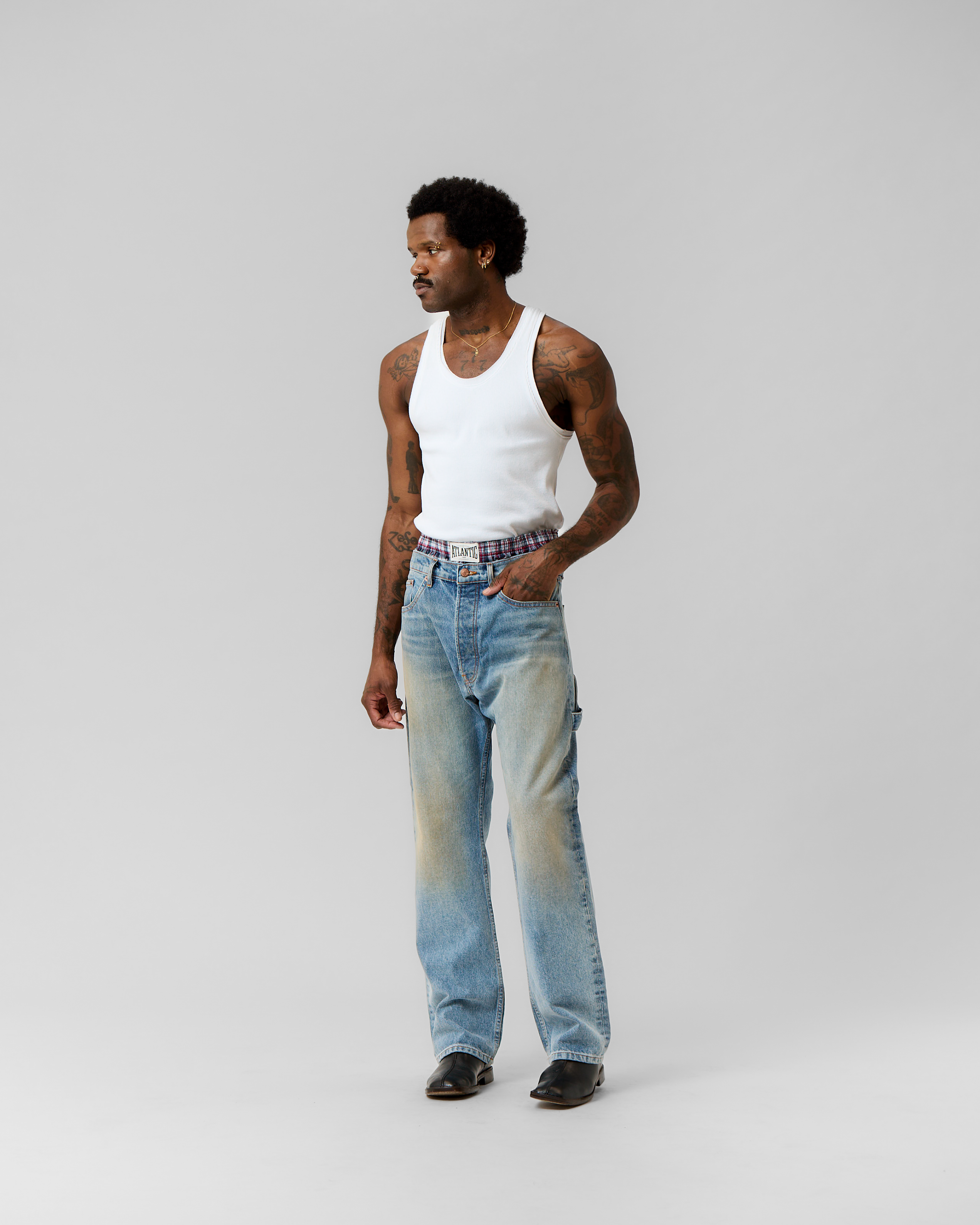Work Denim Worn In