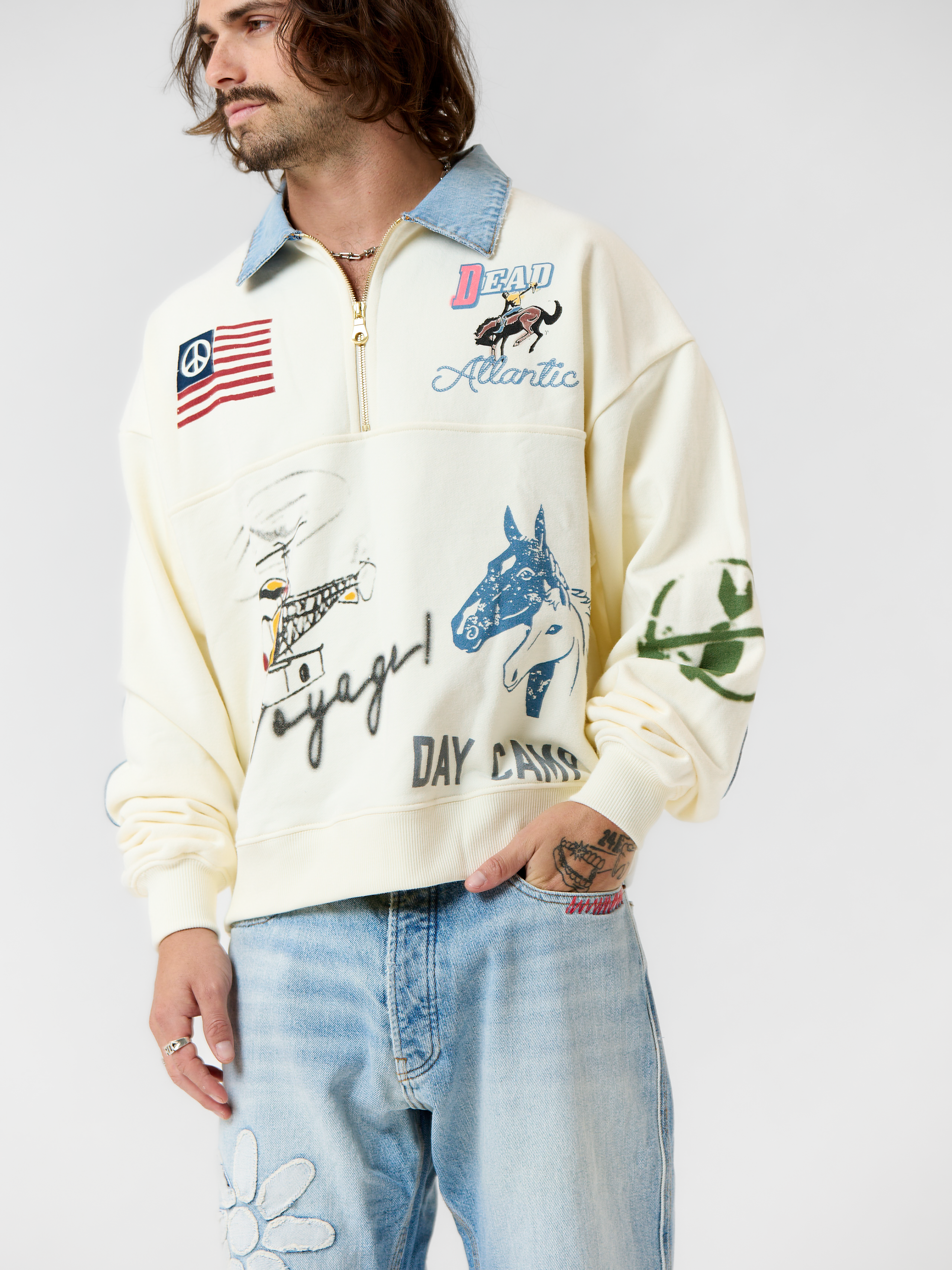 Camp Wright Quarter-Zip